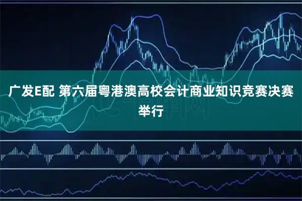 广发E配 第六届粤港澳高校会计商业知识竞赛决赛举行
