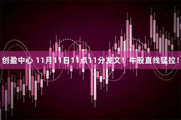 创盈中心 11月11日11点11分发文!牛股直线猛拉!